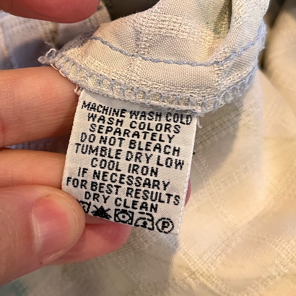 Tommy Bahama men’s 100 % silk shirt size large button down tropical beach leaves - Picture 8 of 9